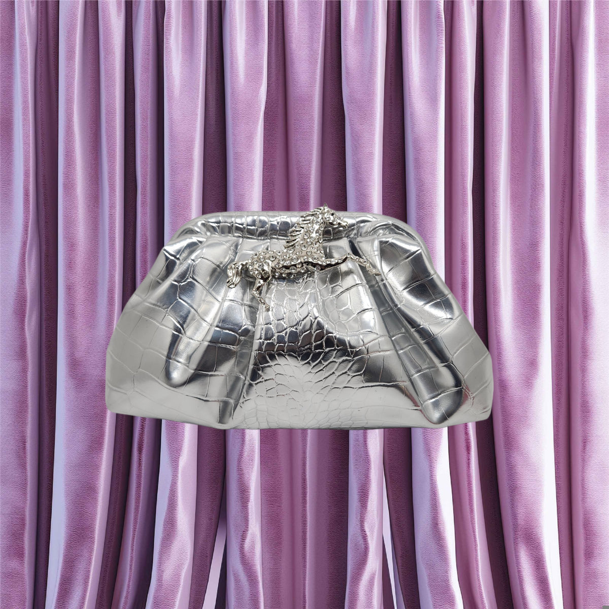 Horse pouchette [silver]
