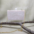 Paksh Clutch - Ivory white