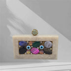 Multi Stone Evil Eye Bag