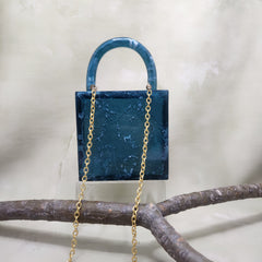 Feather saga evil eye mini [ Emerald green]