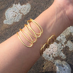 Pearl Arrow Cuff