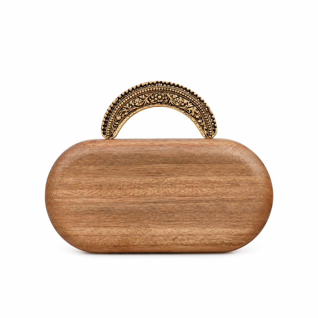Wooden Nagina Bag
