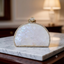 Half moon mop clutch bag