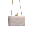 The Swan Mosaic Clutch