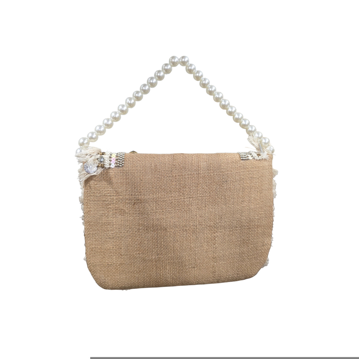 Banjara Bag (Gold and White)