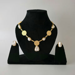 Disc Mop Necklace Set
