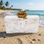 Lotus bee clutch [white mother of pearl]