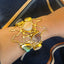 Multi Stone Web Cuff