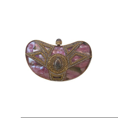 Zeina clutch bag [ pink]