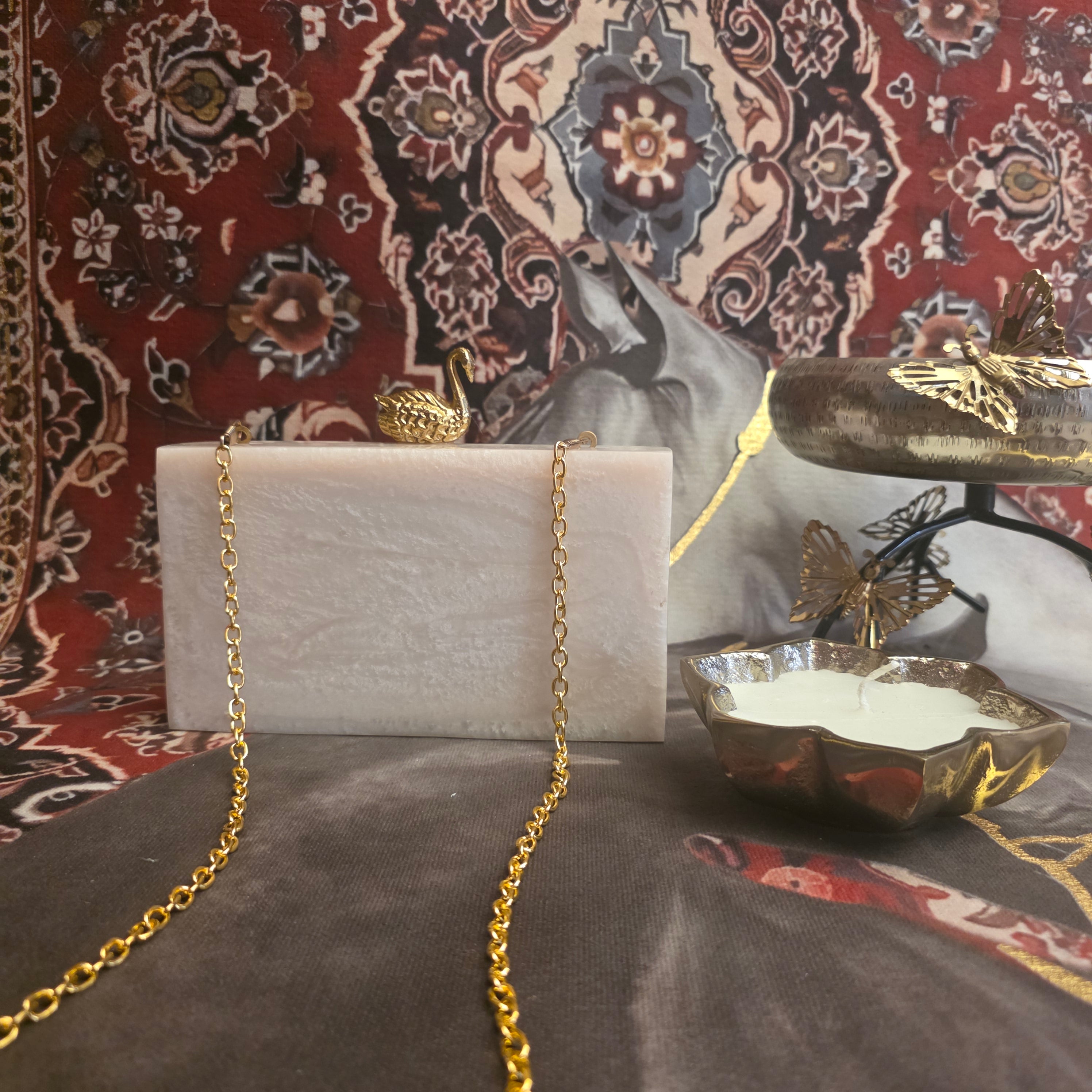 The Swan Mosaic Clutch Secondary image
