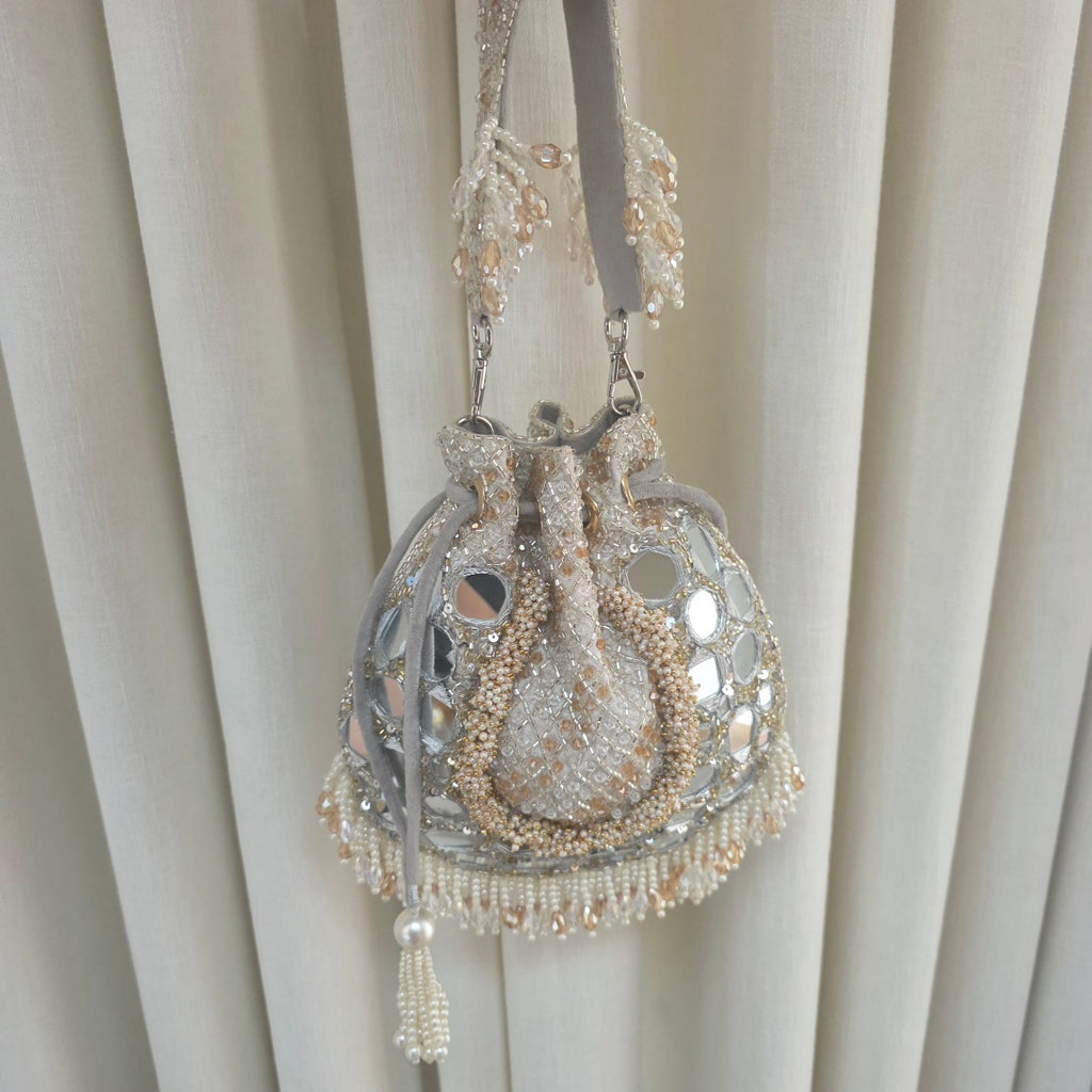 Mirror Potli[silver]
