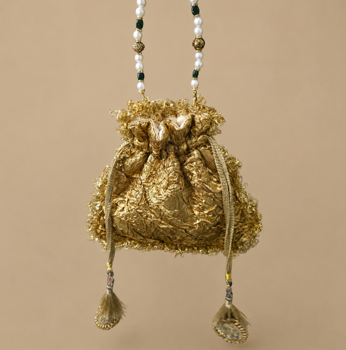 Kundan gota potli[Gold] Secondary image