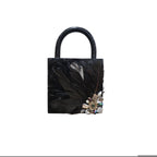 Feather saga evil eye mini [black]