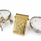 Kundan mobile batua bag [gold]