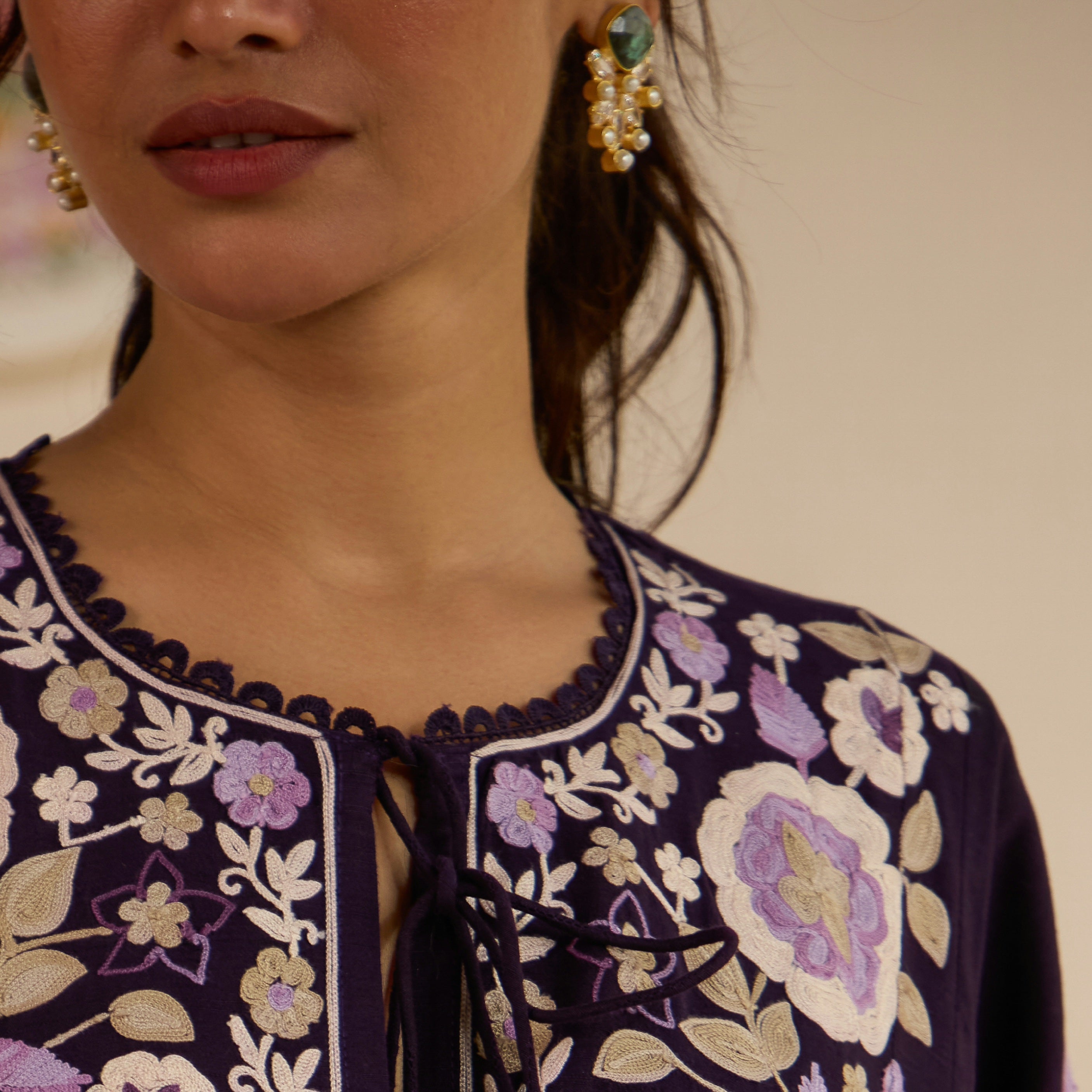Moonlit Radiance Earrings Secondary image