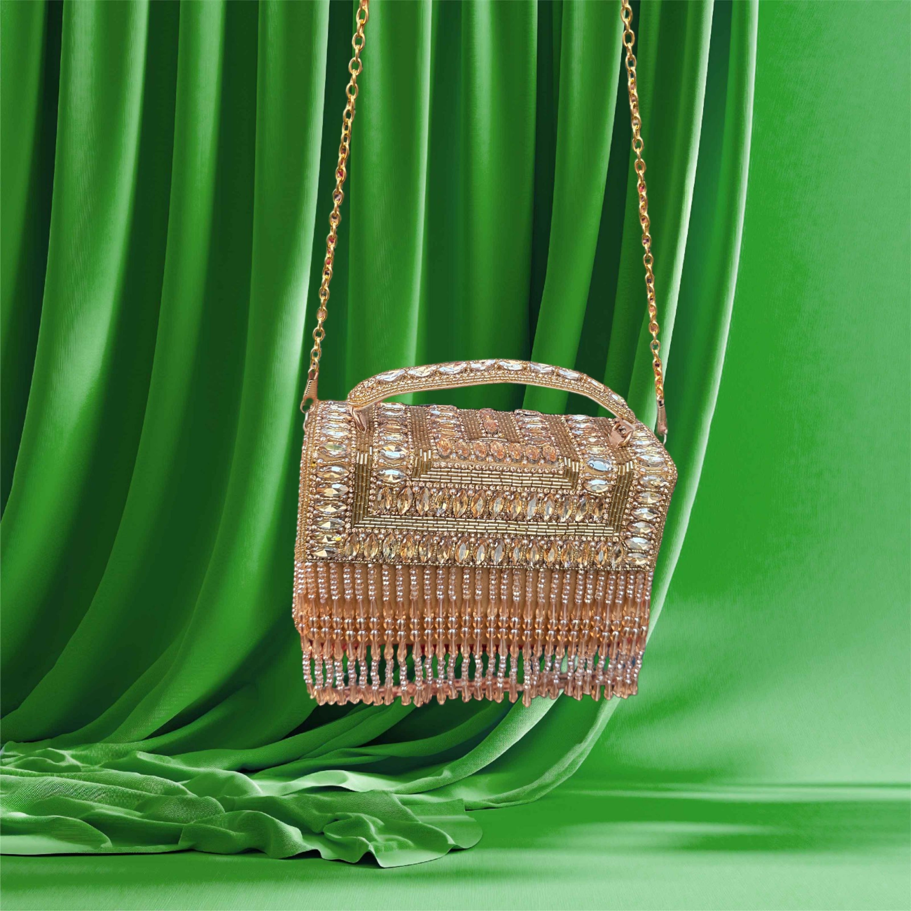 Aaravi bag [Gold] Secondary image