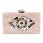 The Evil eye clutch [ivory white]