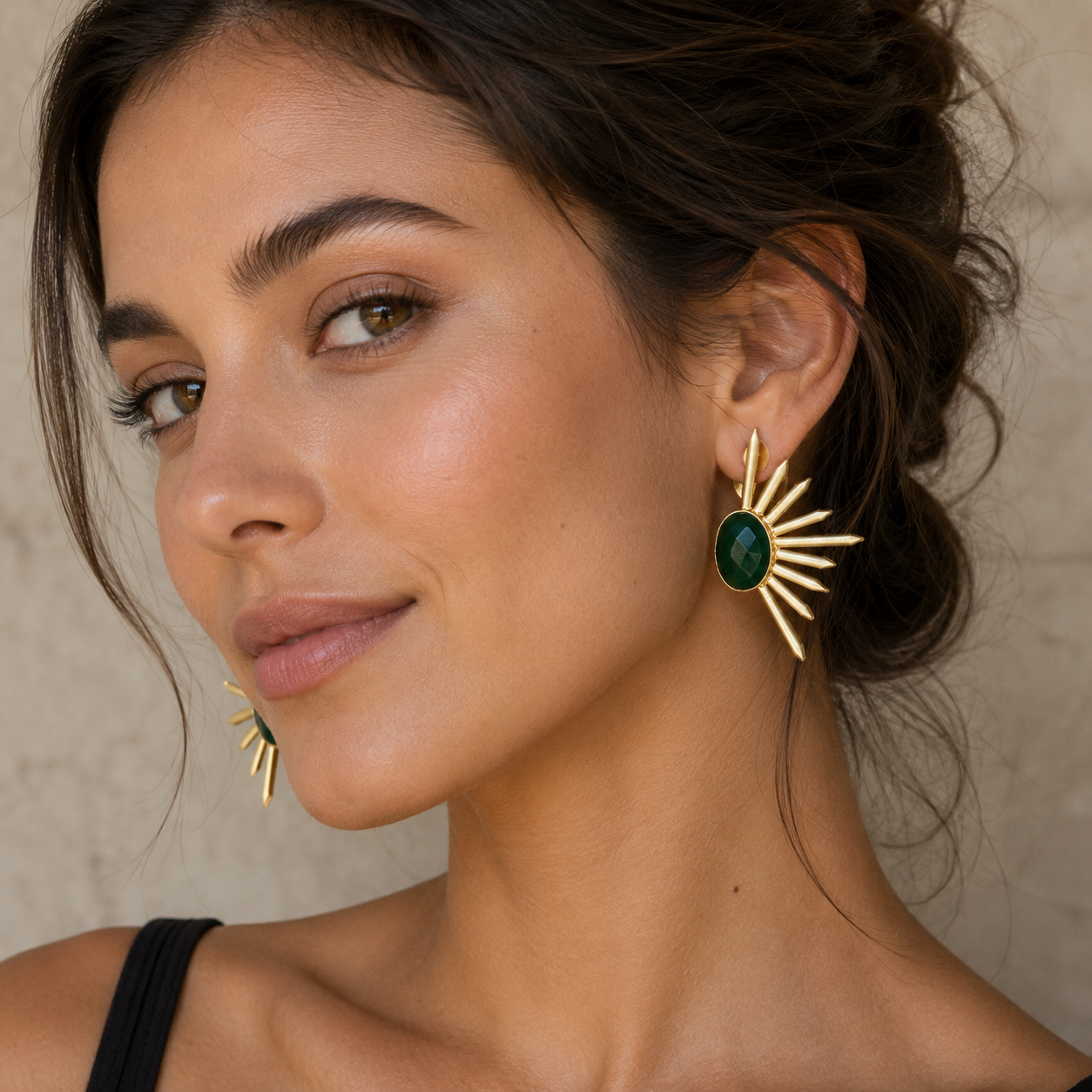 Arrow studs [green]