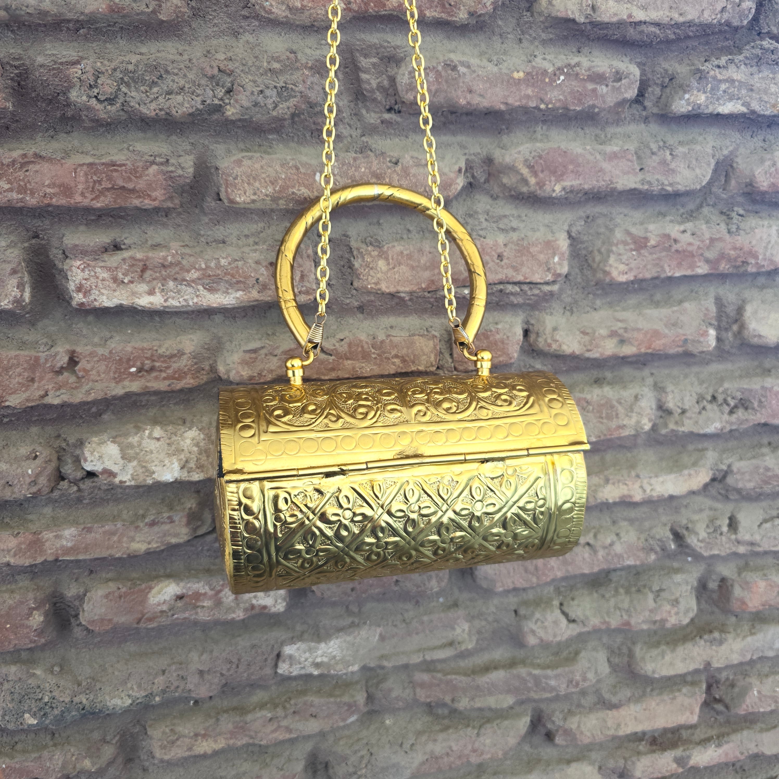 Kundan drum handle bag