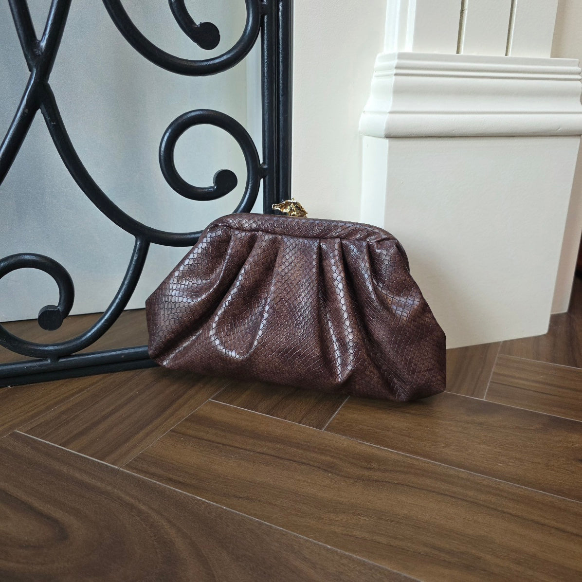 Horse Pouchette bag [ brown]