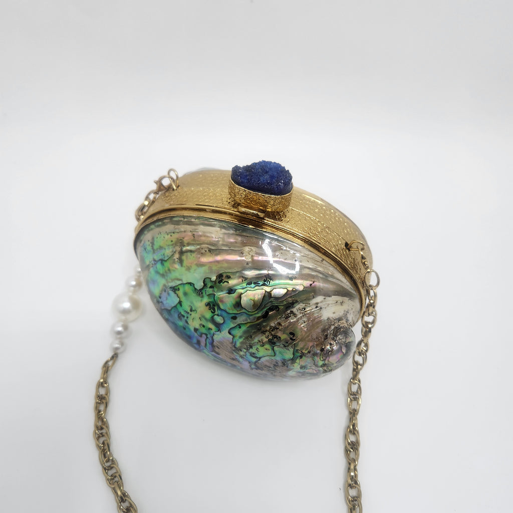 MINI ABALONE CLUTCH – Green