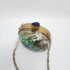 MINI ABALONE CLUTCH – Green