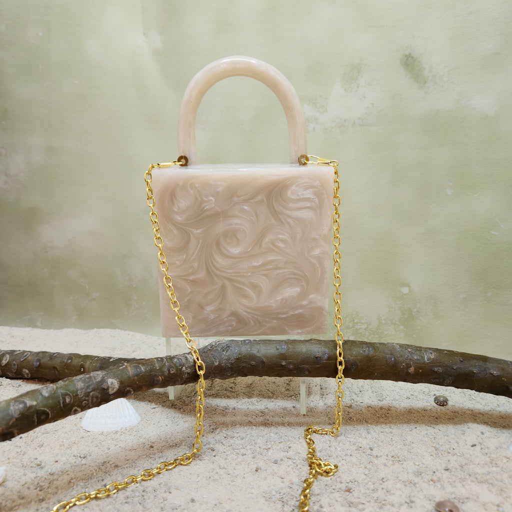 Feather saga evil eye mini [ivory white ]