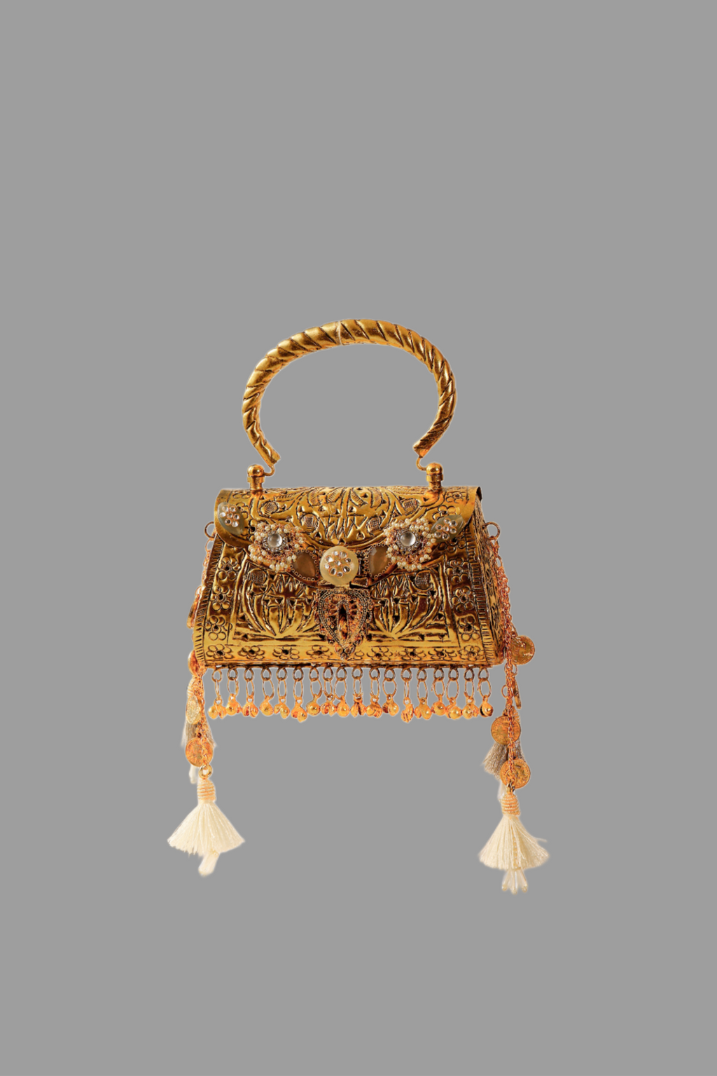 Alaka mini bag [ antique gold ]