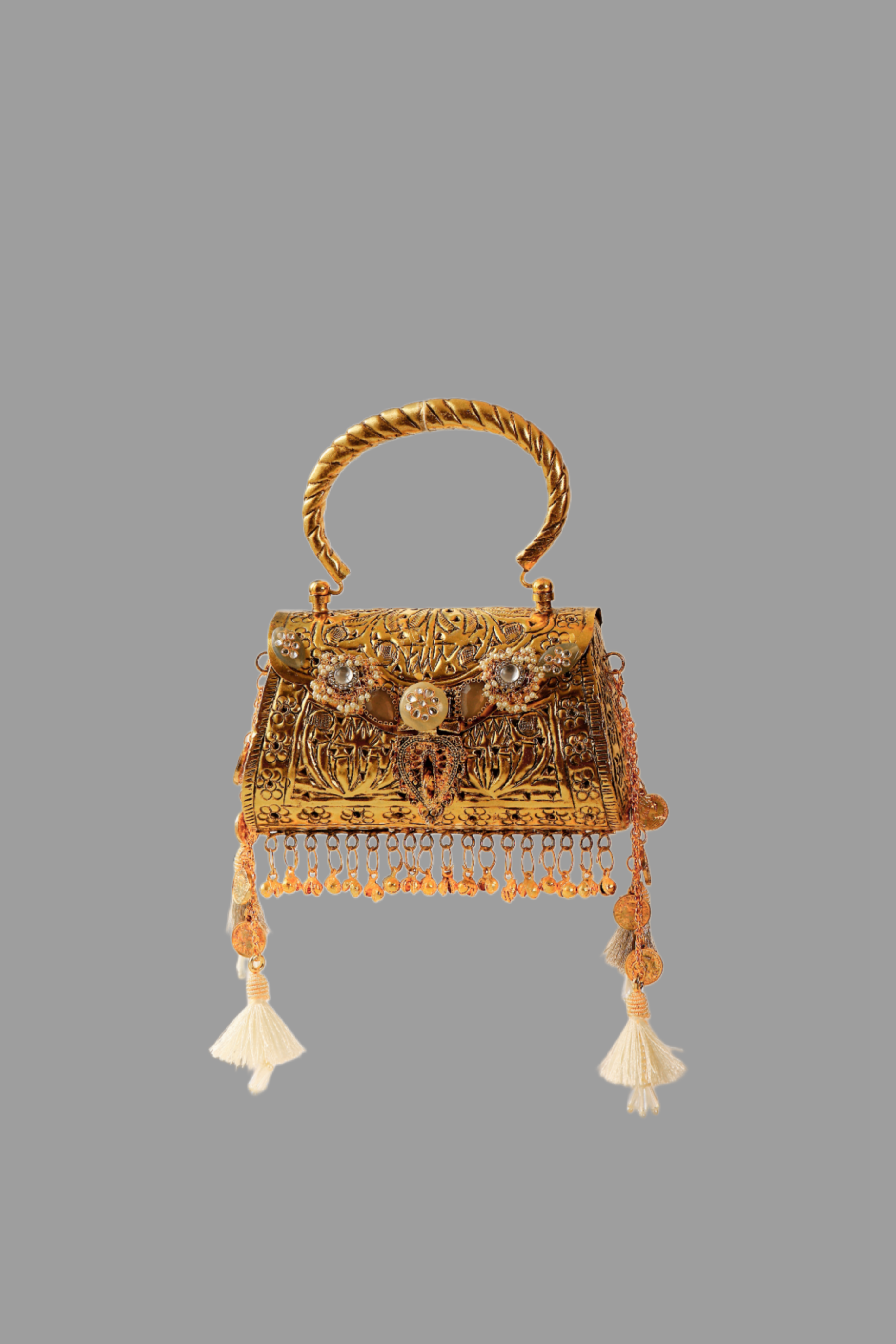 Alaka mini bag [ antique gold ]