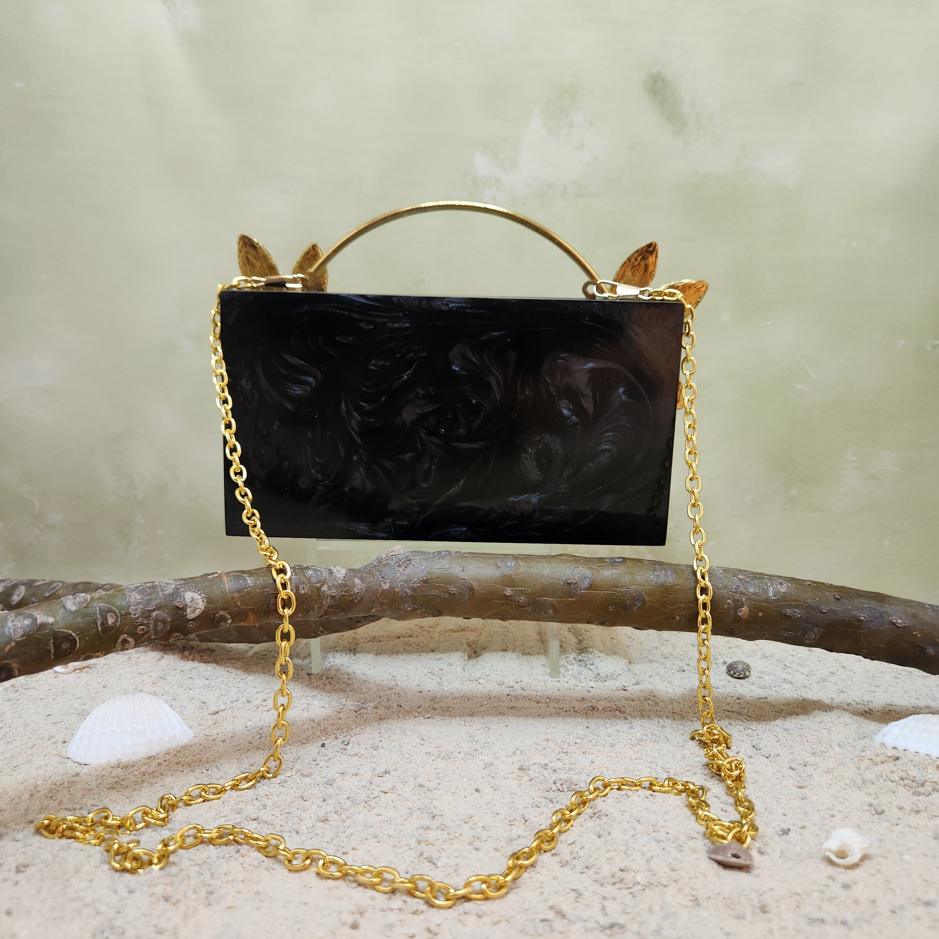 Meena Handle Clutch[black] Secondary image