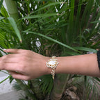 Mini Pearl String Pearl Chip Bracelet