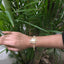 Mini Pearl String Pearl Chip Bracelet