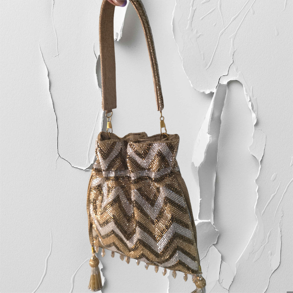 Aztec dual shade potli