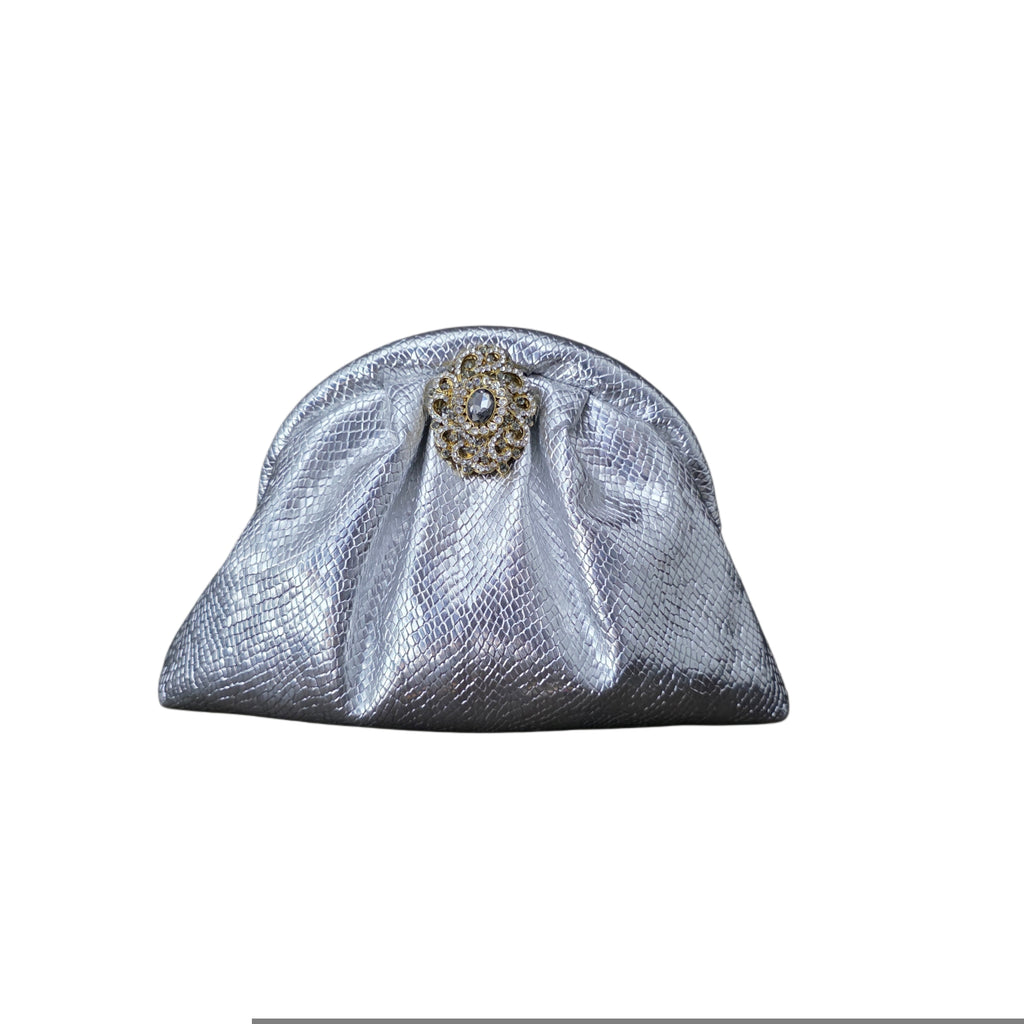 Victorian pouchette - silver