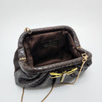 The Dragonfly Pouchette Bag [brown]