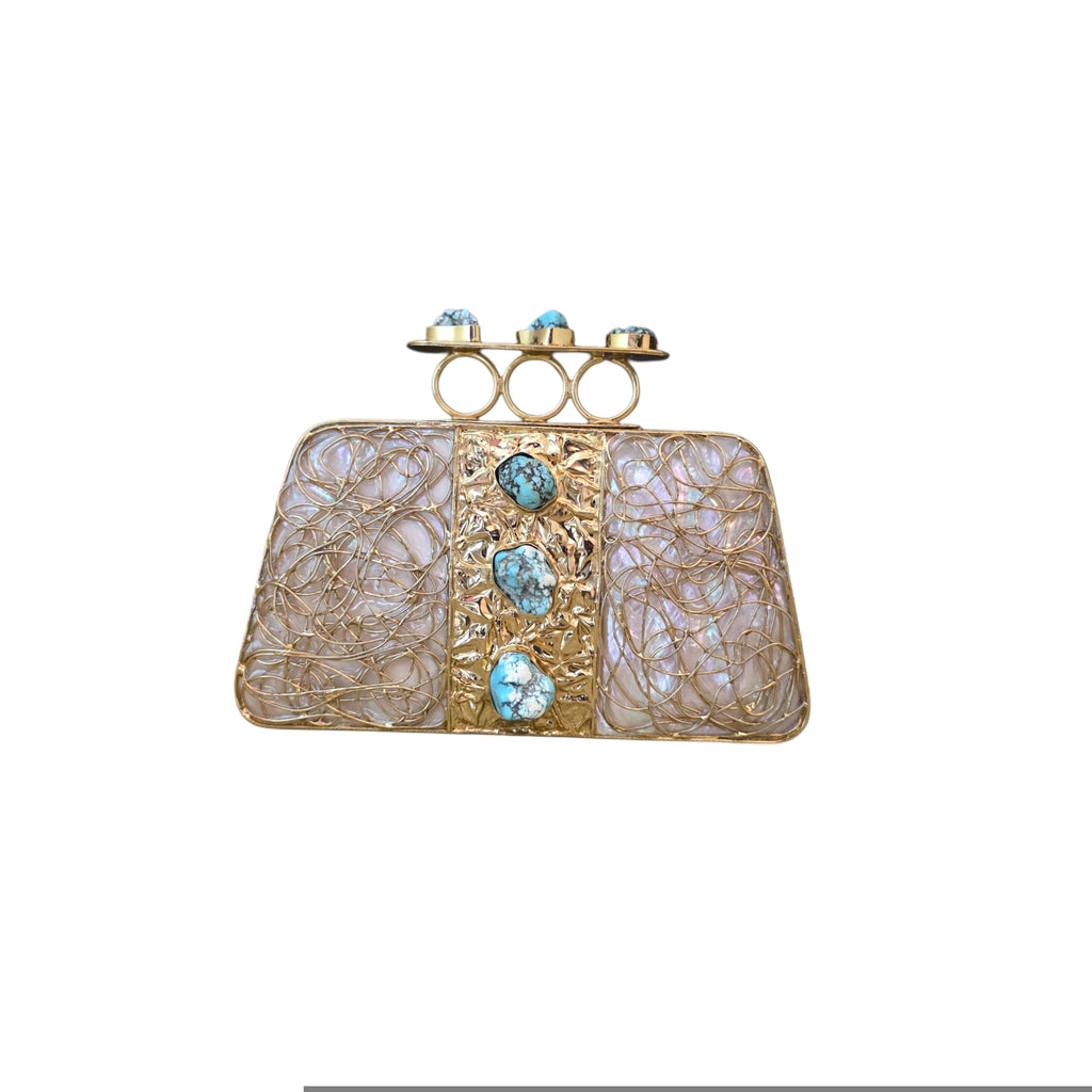 Sakina clutch bag