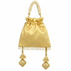 The Tirupati potli bag [ Golden]