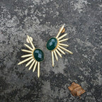 Arrow studs [green]