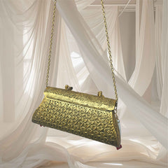 Farah bag in antique gold