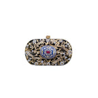 Mira navratna clutch bag