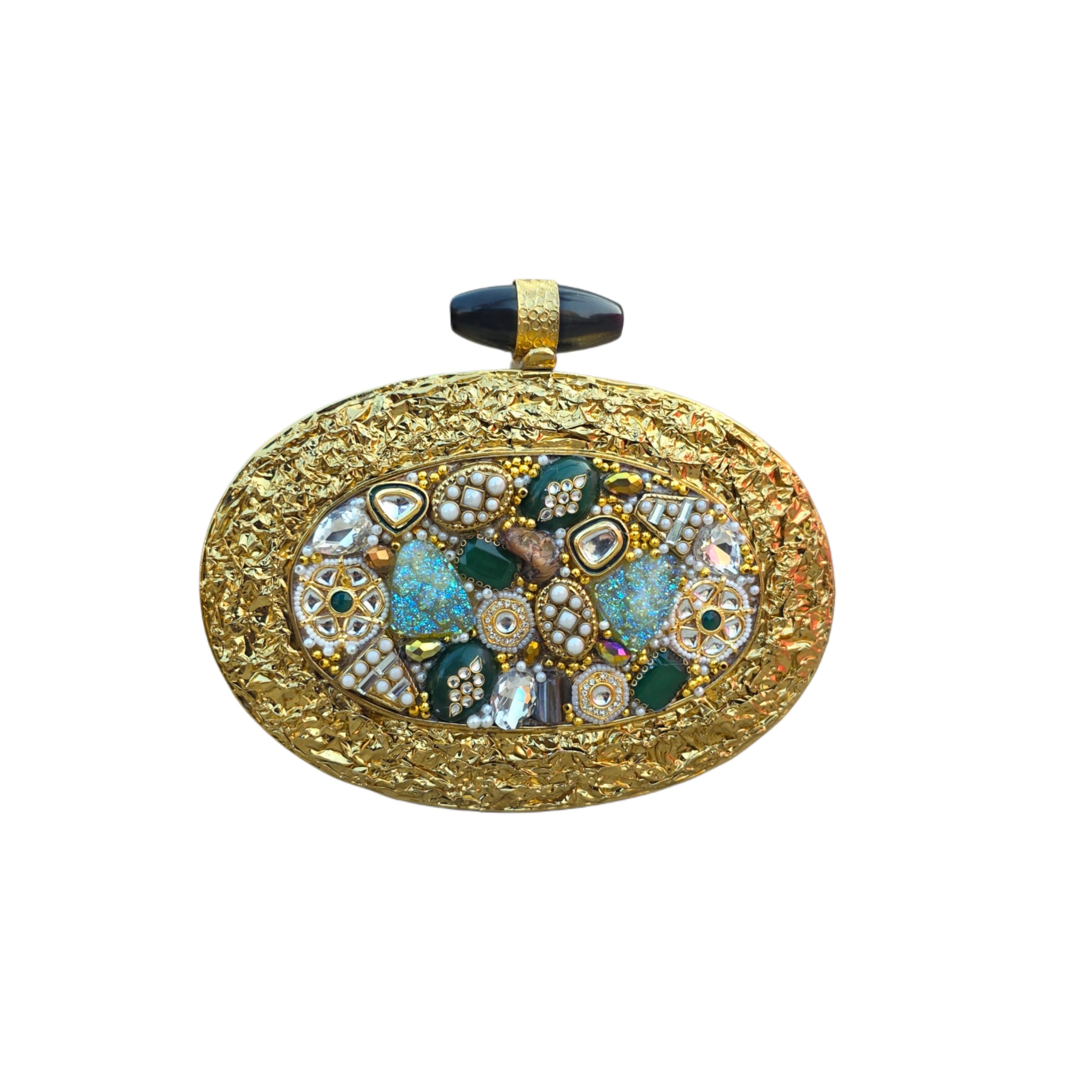 Mosaic with Pearl and Kundan Bag Secondary image
