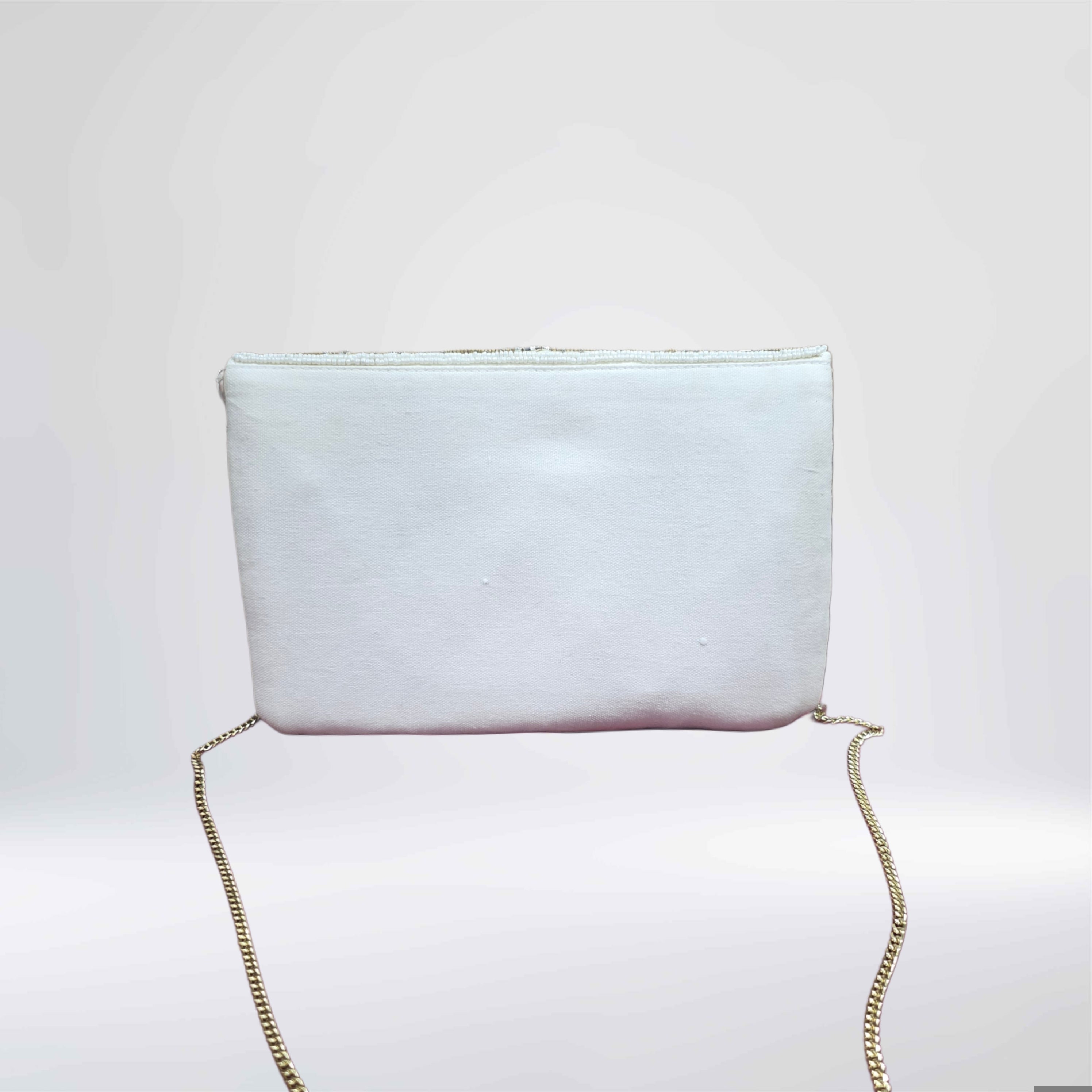 Celestial Ivory Gold Bag