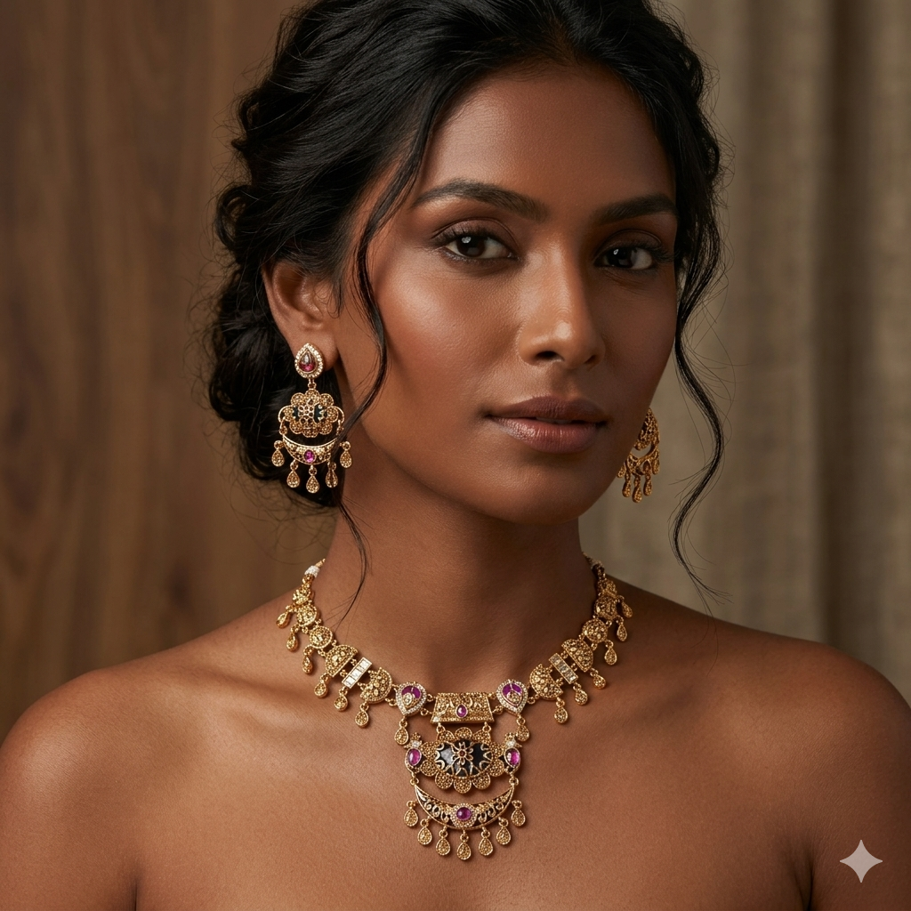 Nura necklace set Main image