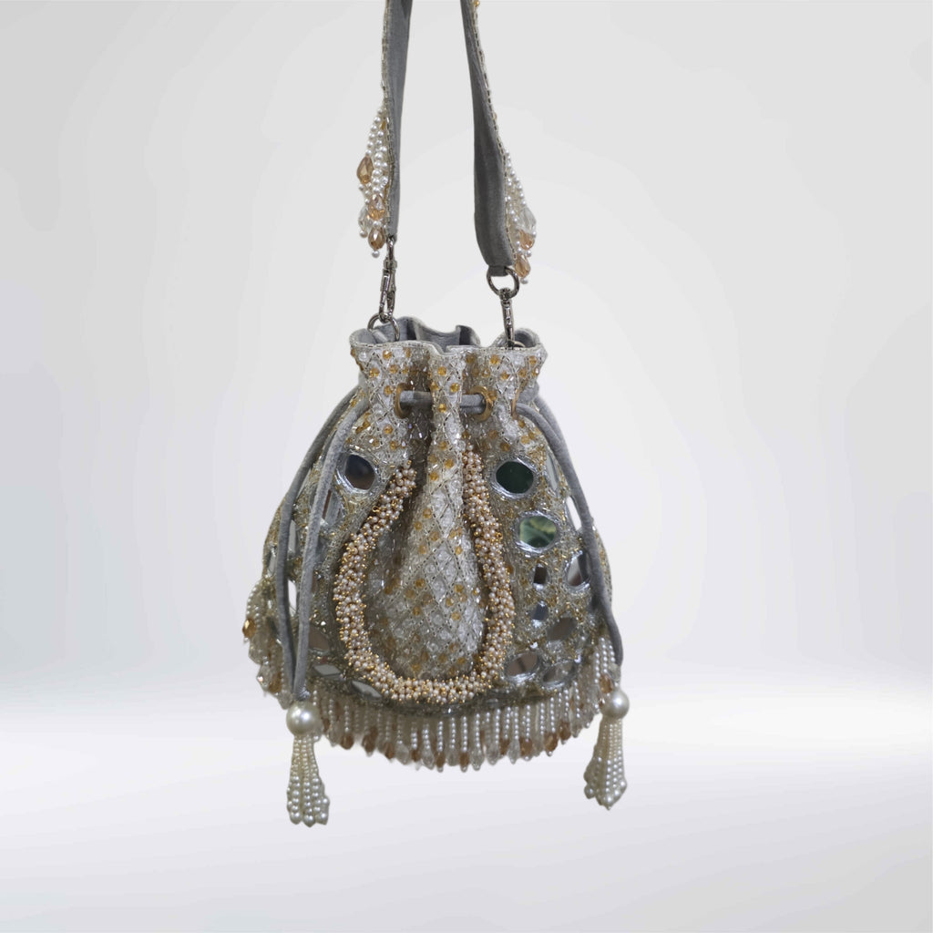 Mirror Potli[silver]