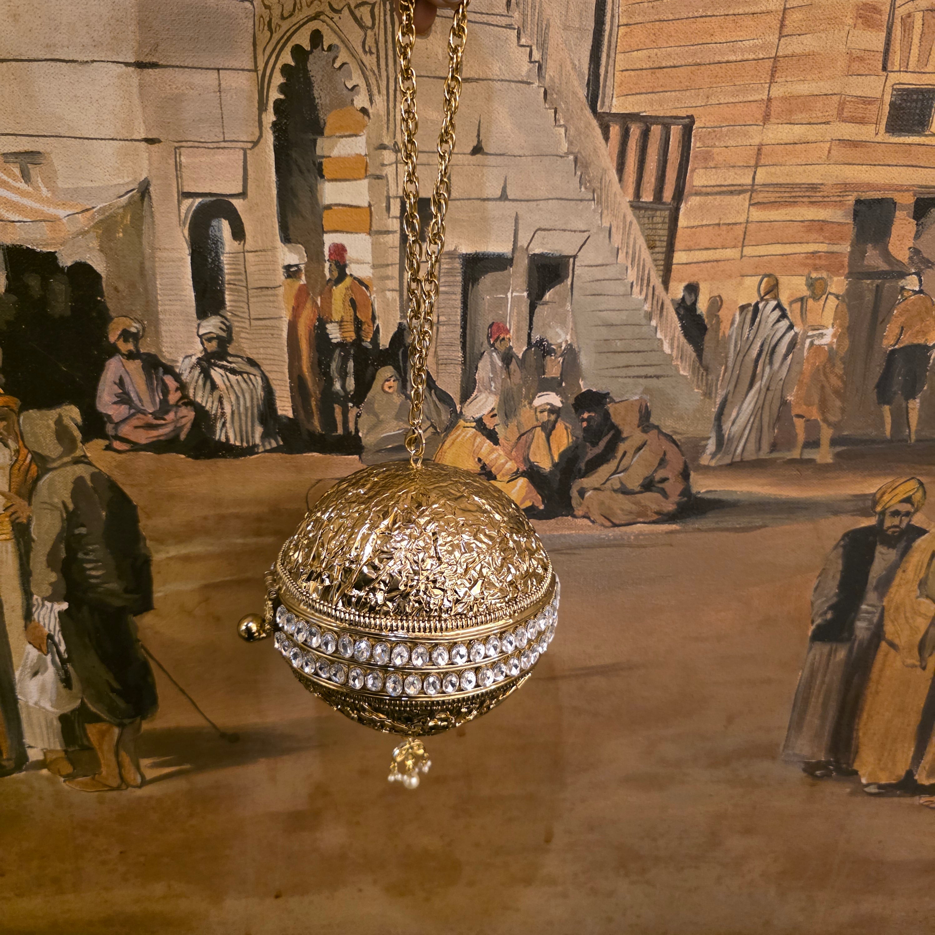 Mini crystal ball bag