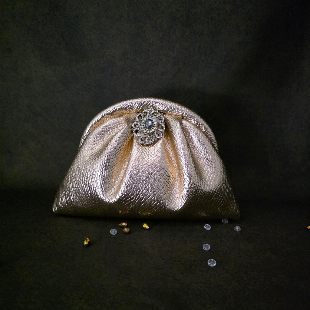 Victorian pouchette [ Rose gold]