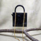 Feather saga evil eye mini [black]