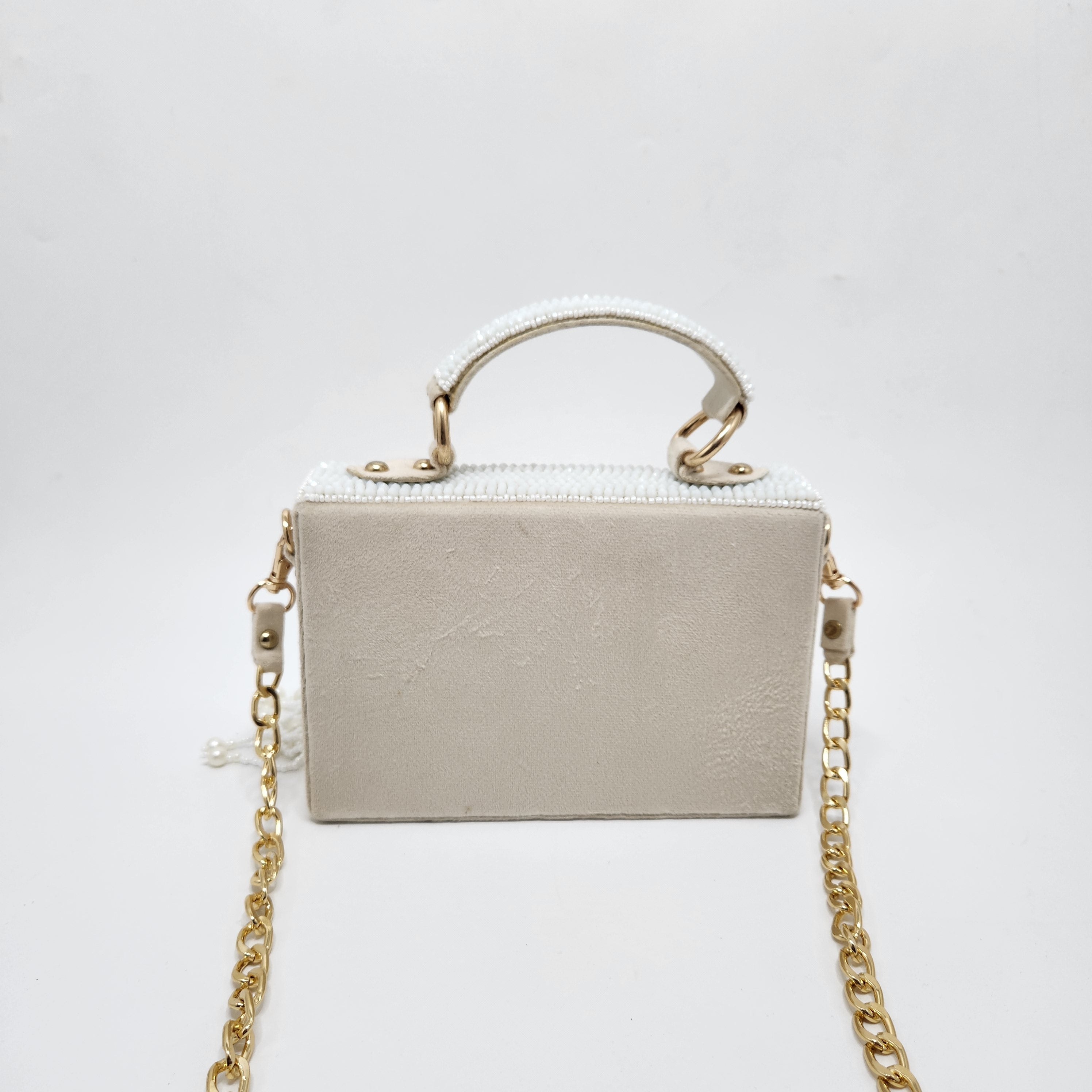 The Reha Bag[ ivory white]