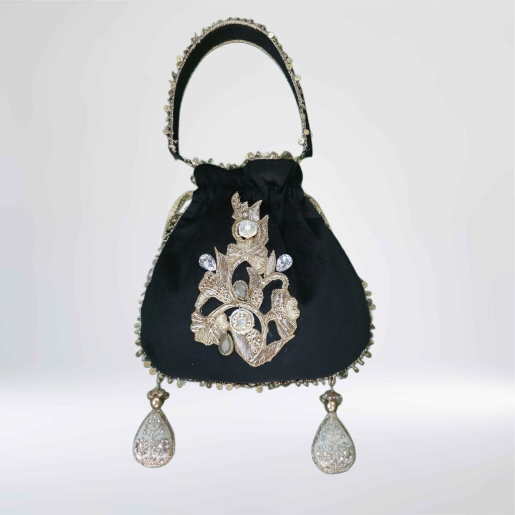 The Hafsa potli[Black]