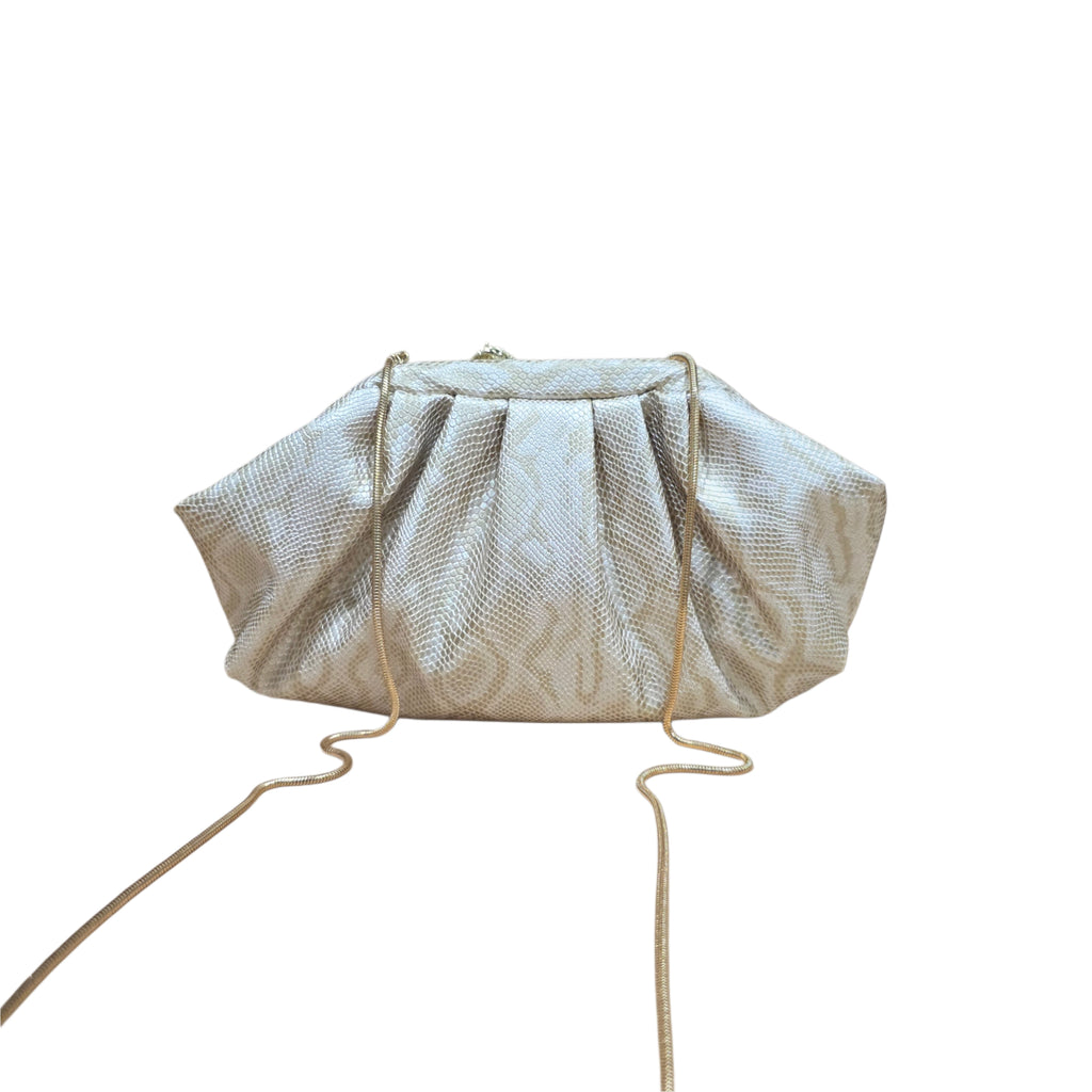 Horse pouchette bag [Cream gold]